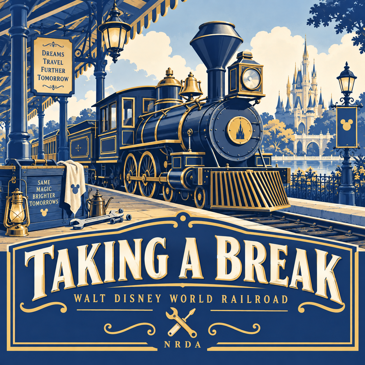 Your Magic Kingdom Break on Rails Is Taking a Break