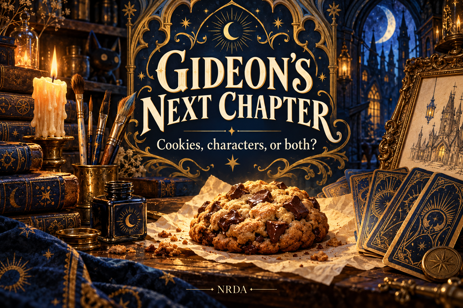 Gideon’s Next Chapter: Cookies, Characters, or Both?